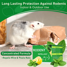 ROTIAH rodent deterrents for indoor and outdoor use in shed.