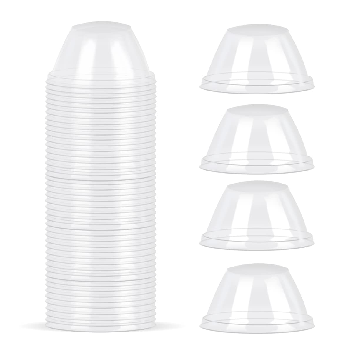 Roucerlin grow dome 4cm cloche transparent for easy seed monitoring.