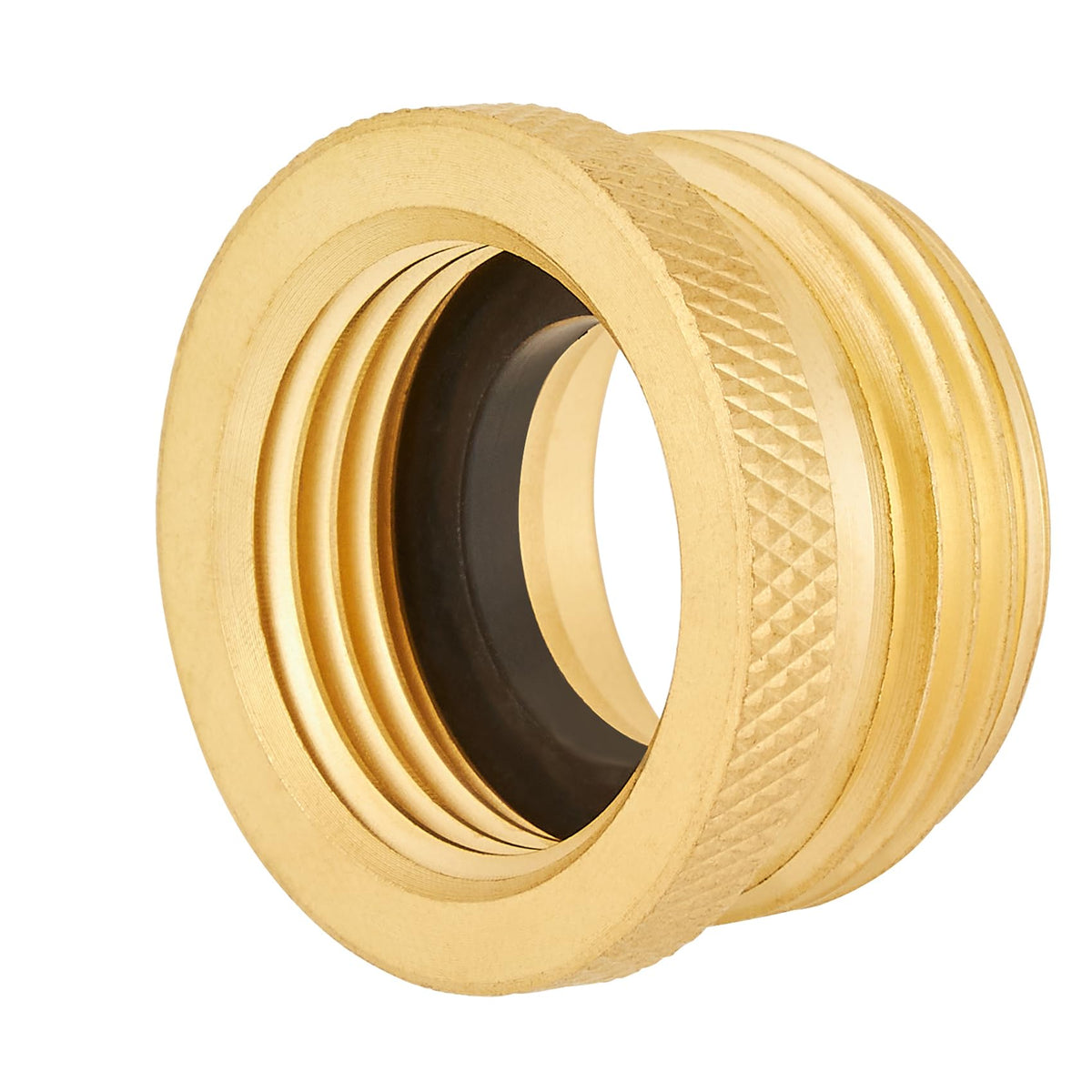 RouLiPouLi 3/4-inch GHT female connection for snug hose fittings.