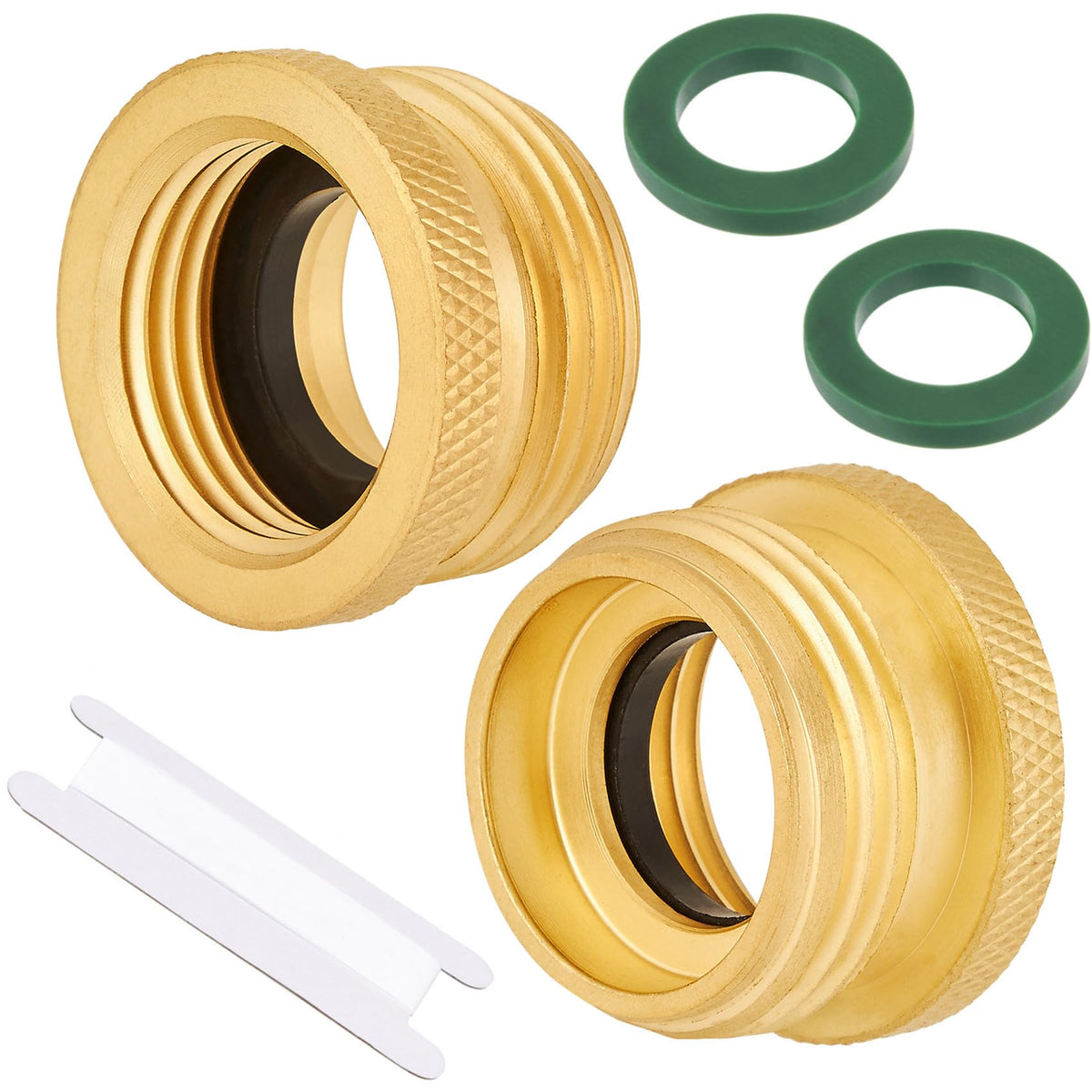 RouLiPouLi brass adapter body for durable outdoor connections.