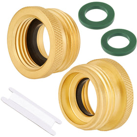 RouLiPouLi brass adapter body for durable outdoor connections.