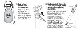 Roundup 181538 wand O-ring—spare seal for smooth wand operation.