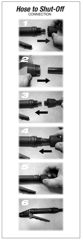 Roundup 181795 inline filtration details, easy maintenance and clean spray lines.
