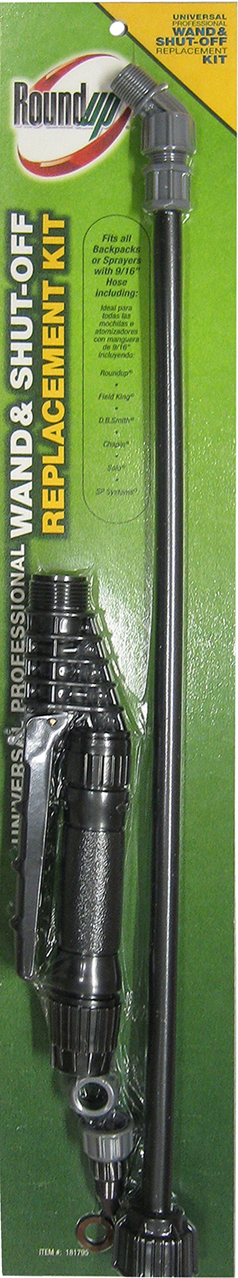 Roundup 181795 lockable shut-off highlighting secure, comfortable spray control.