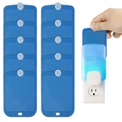Routeade 10-pack refill cartridges for Raid traps, easy glue card replacement for pest control.
