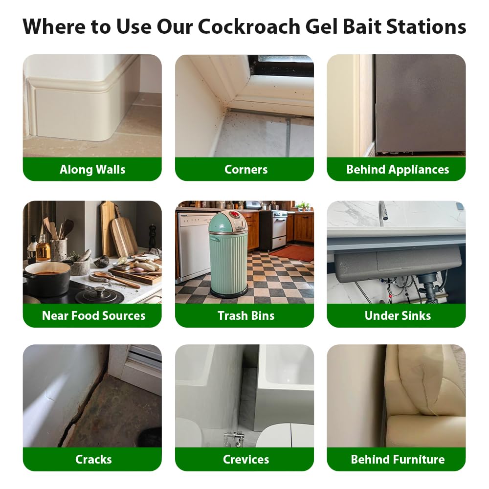 ROUTADE long-lasting roach control kit for multiple areas