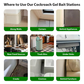 ROUTADE long-lasting roach control kit for multiple areas