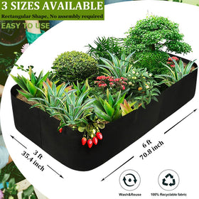 Roveinsia bed being filled with soil and plants for a fresh start.