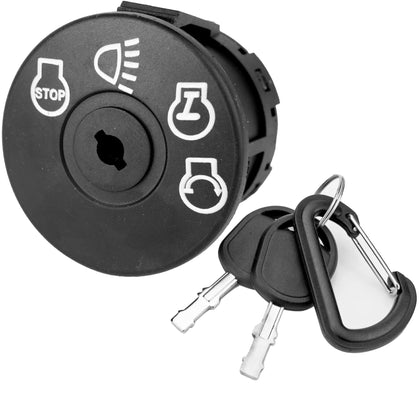 ROVIKE lawn-tractor ignition switch with 4 positions for versatile operation.