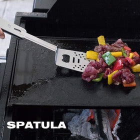 ROXON 4-in-1 mini folding BBQ lightweight 260g for easy travel