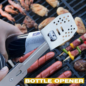 ROXON 4-in-1 mini folding BBQ safety lock prevents shaking during use