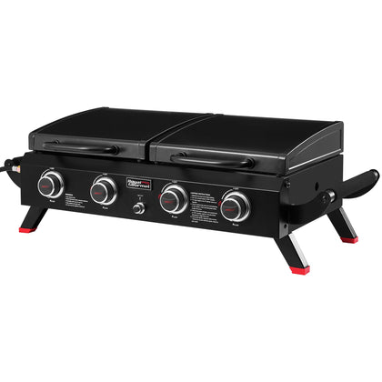 Royal Gourmet GD4002TP four-burner grill for versatile outdoor cooking.
