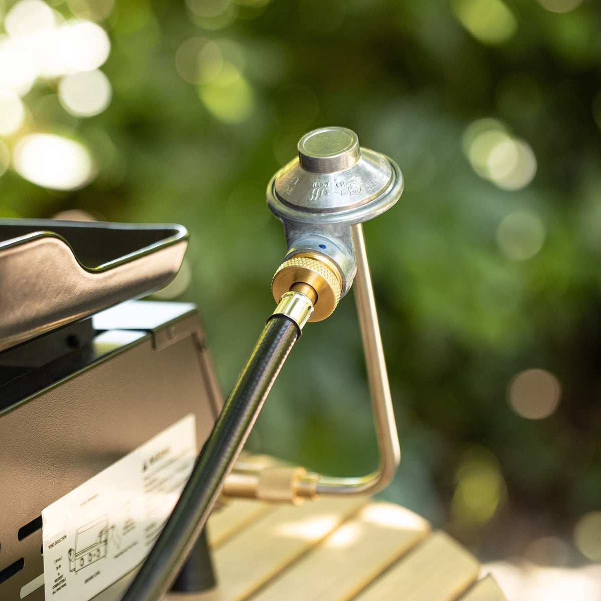 Ideal outdoor cooking setup for camping, picnics, and tailgates