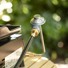 Ideal outdoor cooking setup for camping, picnics, and tailgates