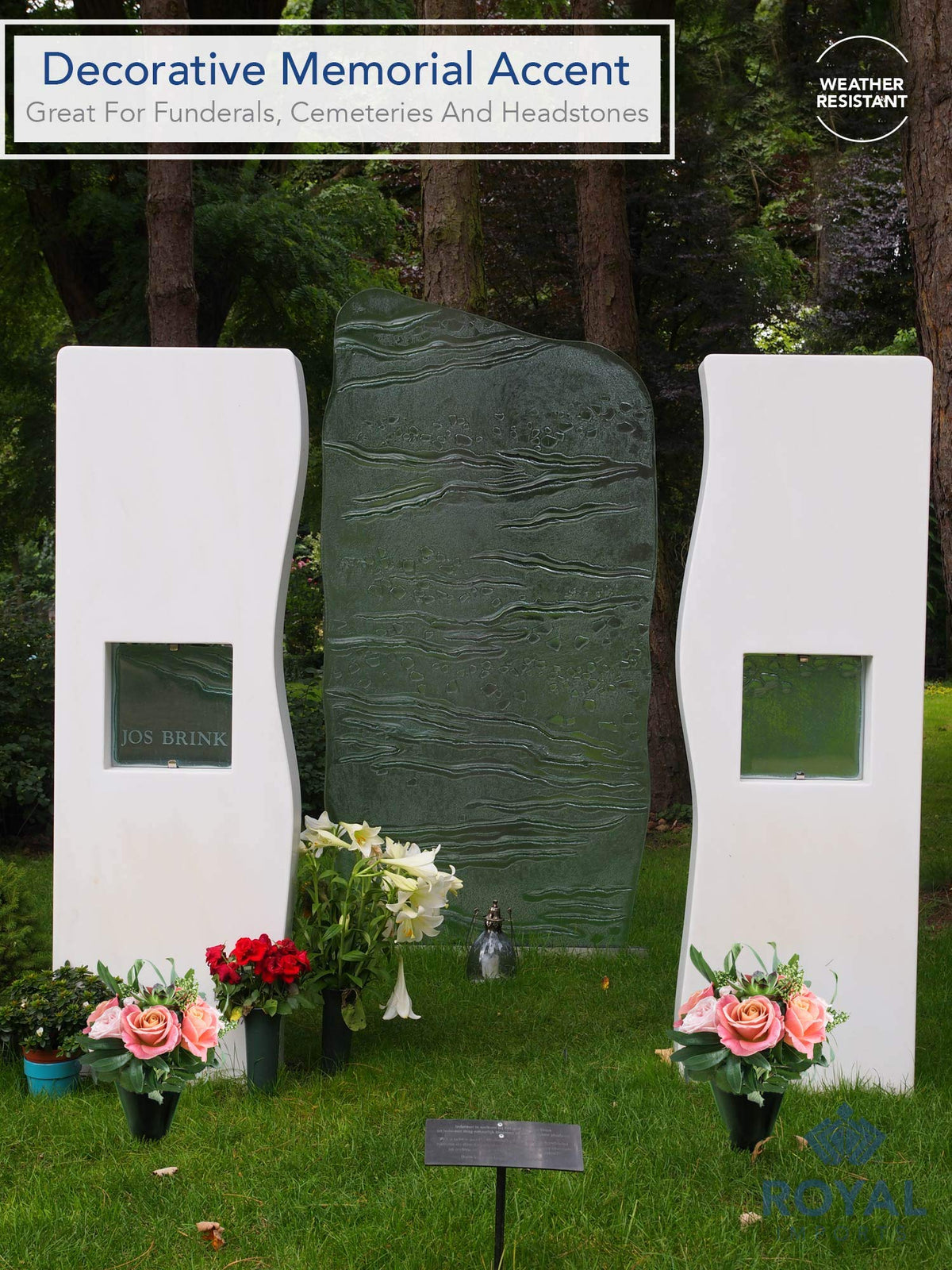 Royal Imports set of 12 cemetery cones for multi-site displays.