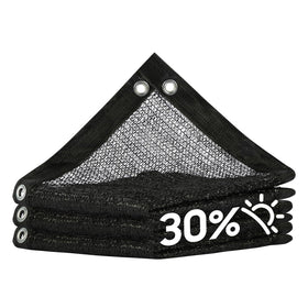 Royal Shade 30% shade cloth covering a 10x10 area with airflow for plants