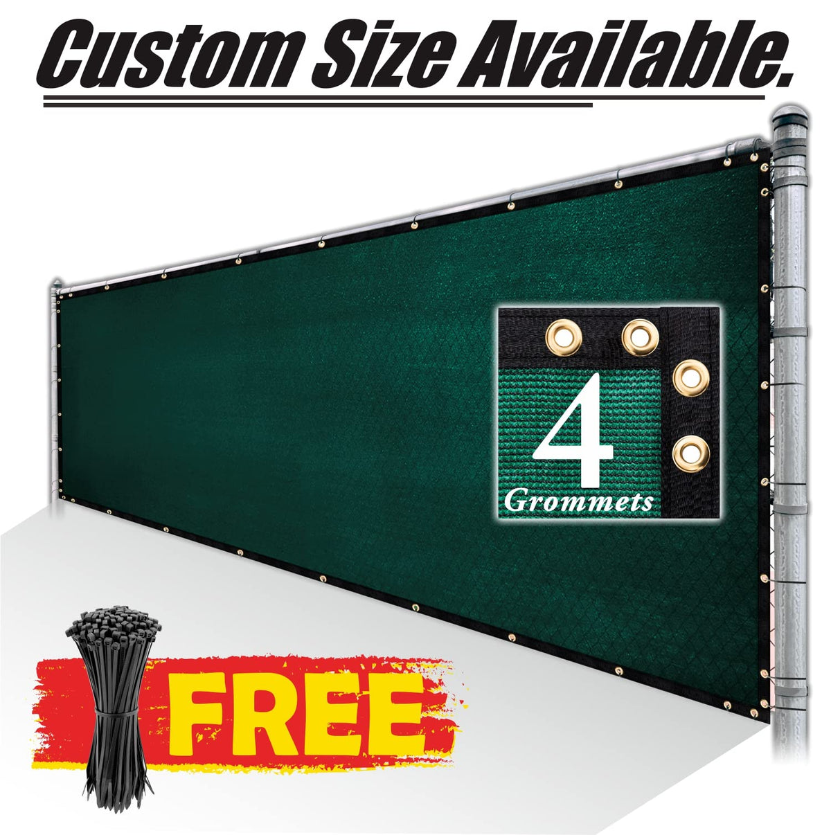 Royal Shade cable ties included offering a ready-to-use installation kit.