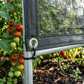 Royal Shade easy installation with two grommets for quick setup