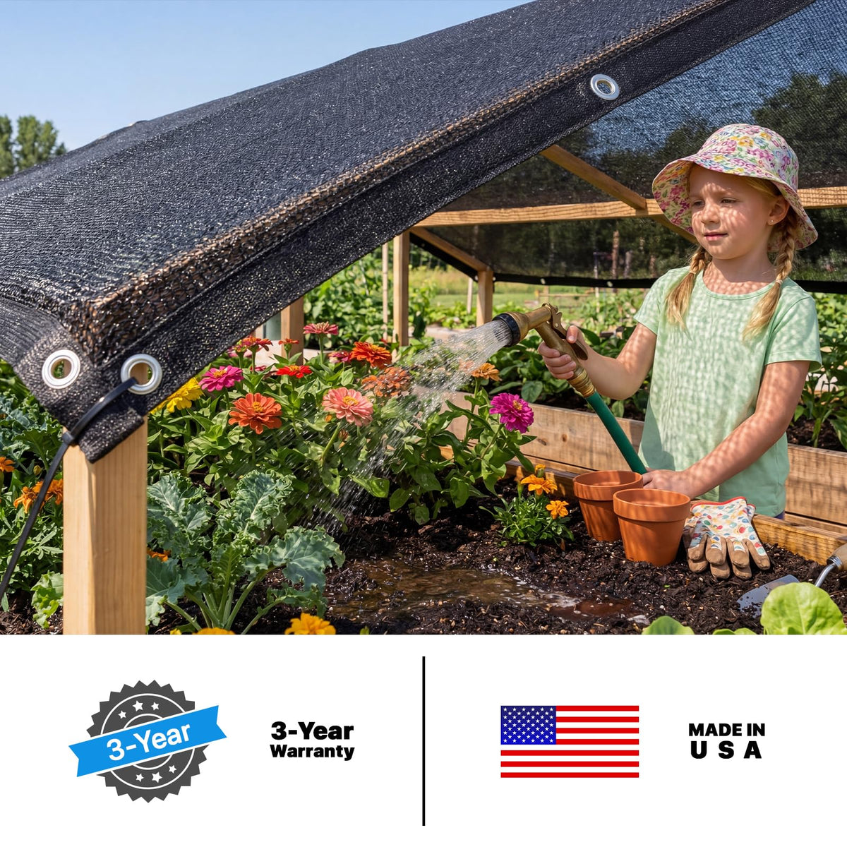 Royal Shade shade for pet shelters, coops, and kennels
