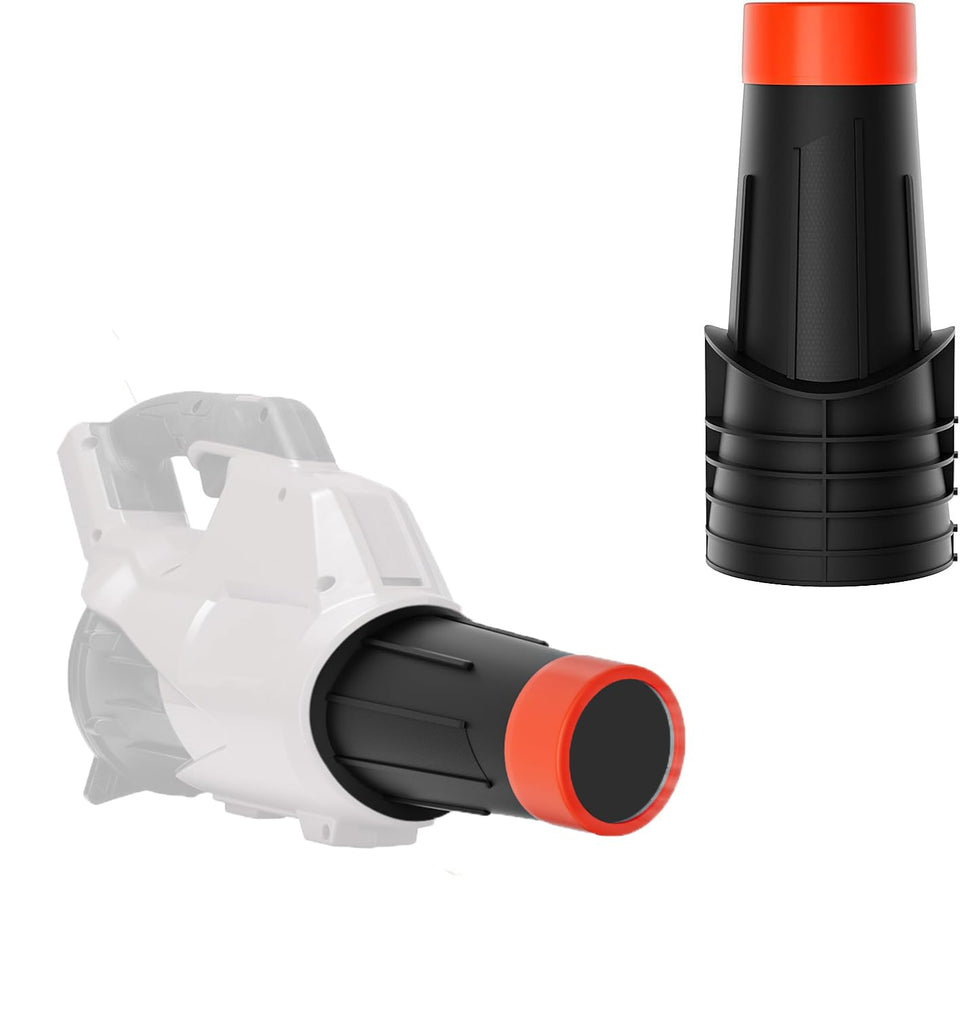 Rozlchar Stocky Car Drying Nozzle attached to Milwaukee 2724-20 for precise vehicle air flow