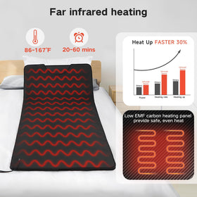 RRGFB carbon fiber heating close-up highlighting efficient heat delivery.