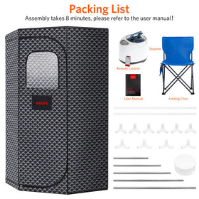 RRGFB portable sauna safety features ensuring worry-free sessions.