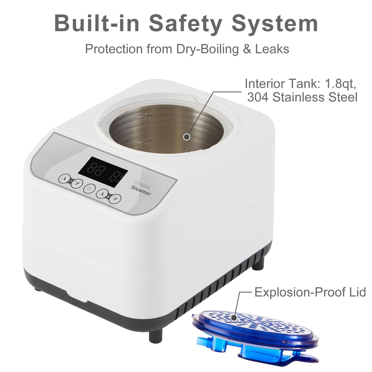 RRGFB 304 stainless interior emphasizes durability and easy maintenance