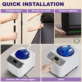RRGFB durable construction withstands regular steam use at home