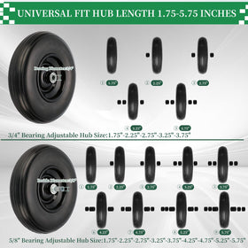 RRQ nylon spacers kit for precise hub alignment.