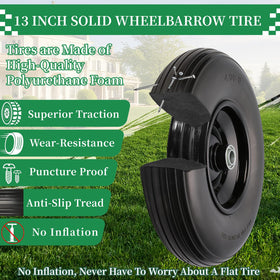 RRQ premium steel rim with welded one-piece construction.