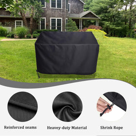 Rsipelsk adjustable drawstring closure secures AS350 cover during storms and wind.