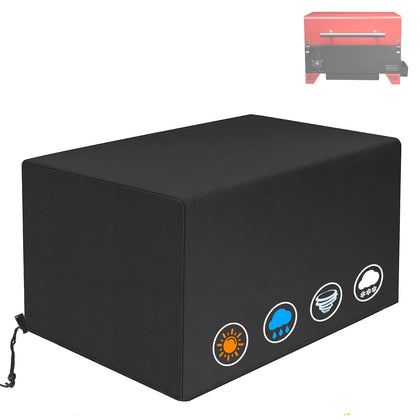 Rsipelsk AS350 tabletop grill cover front view protects against rain and dust.