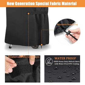 Rsipelsk Bistro Pro cover resists weather and cold cracking for year-round protection.