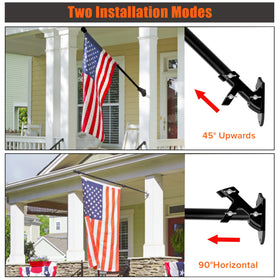 RSOTC heavy-duty flag pole built from stainless steel for durability