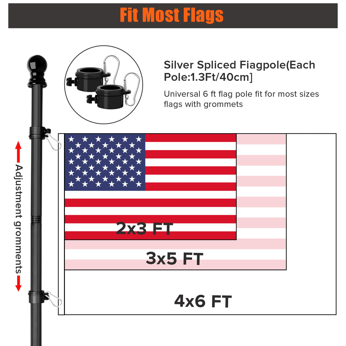 RSOTC outdoor pole installation on walls, yards, and porches