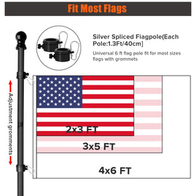 RSOTC outdoor pole installation on walls, yards, and porches