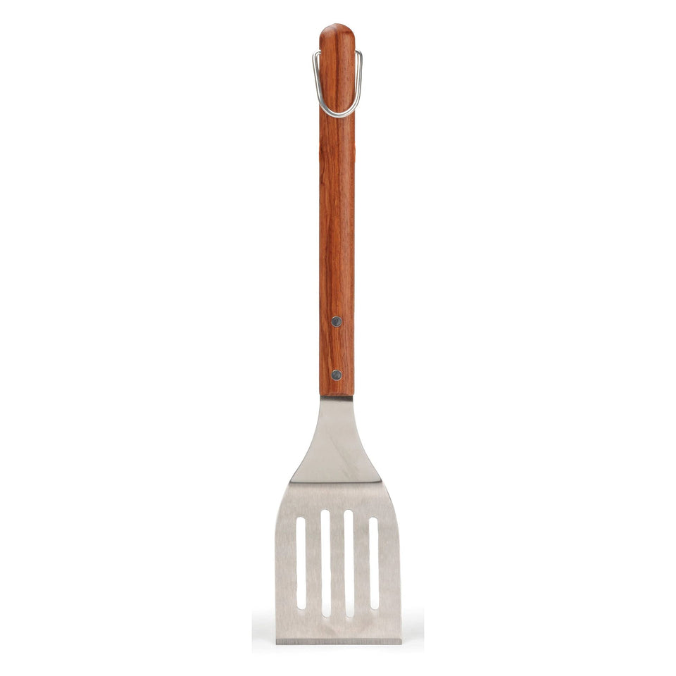 RSVP Endurance grill spatula with rosewood handle for stylish grilling grip