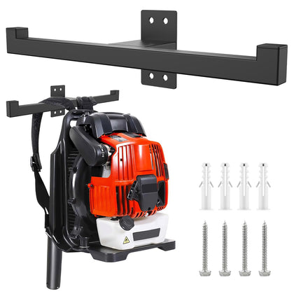 RTOSY backpack blower hanger wall mount keeps gear off the floor and easy to access