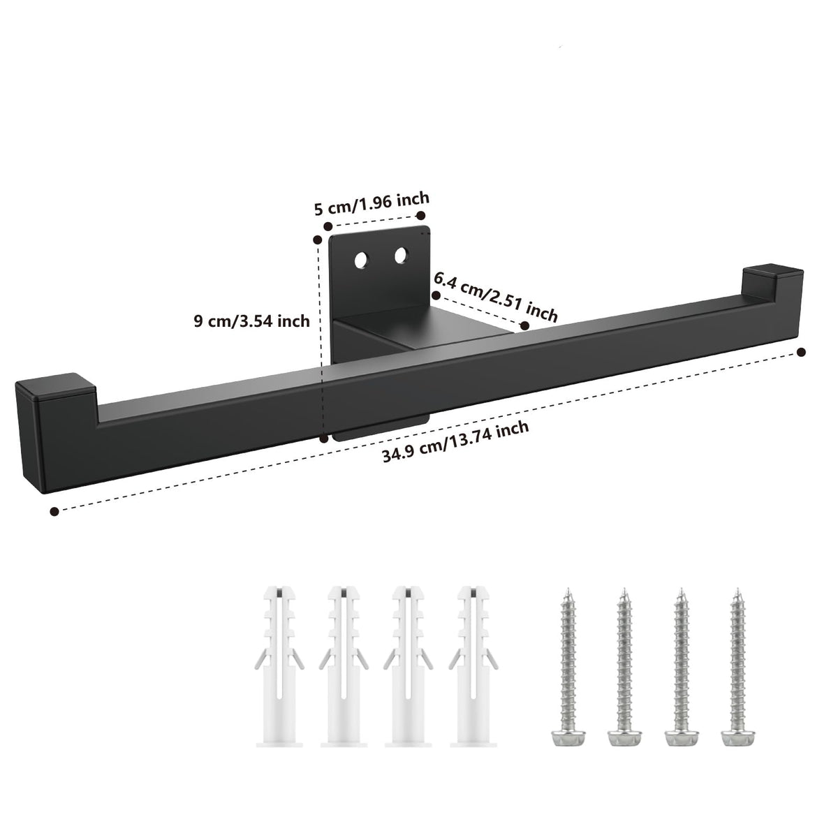 RTOSY chainsaw wall mount secures heavy equipment for quick, safe storage