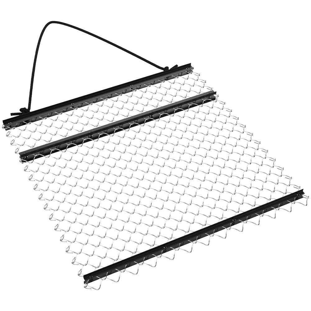 RTOSY Drag Harrow wide-coverage design smoothing large driveways and lawns