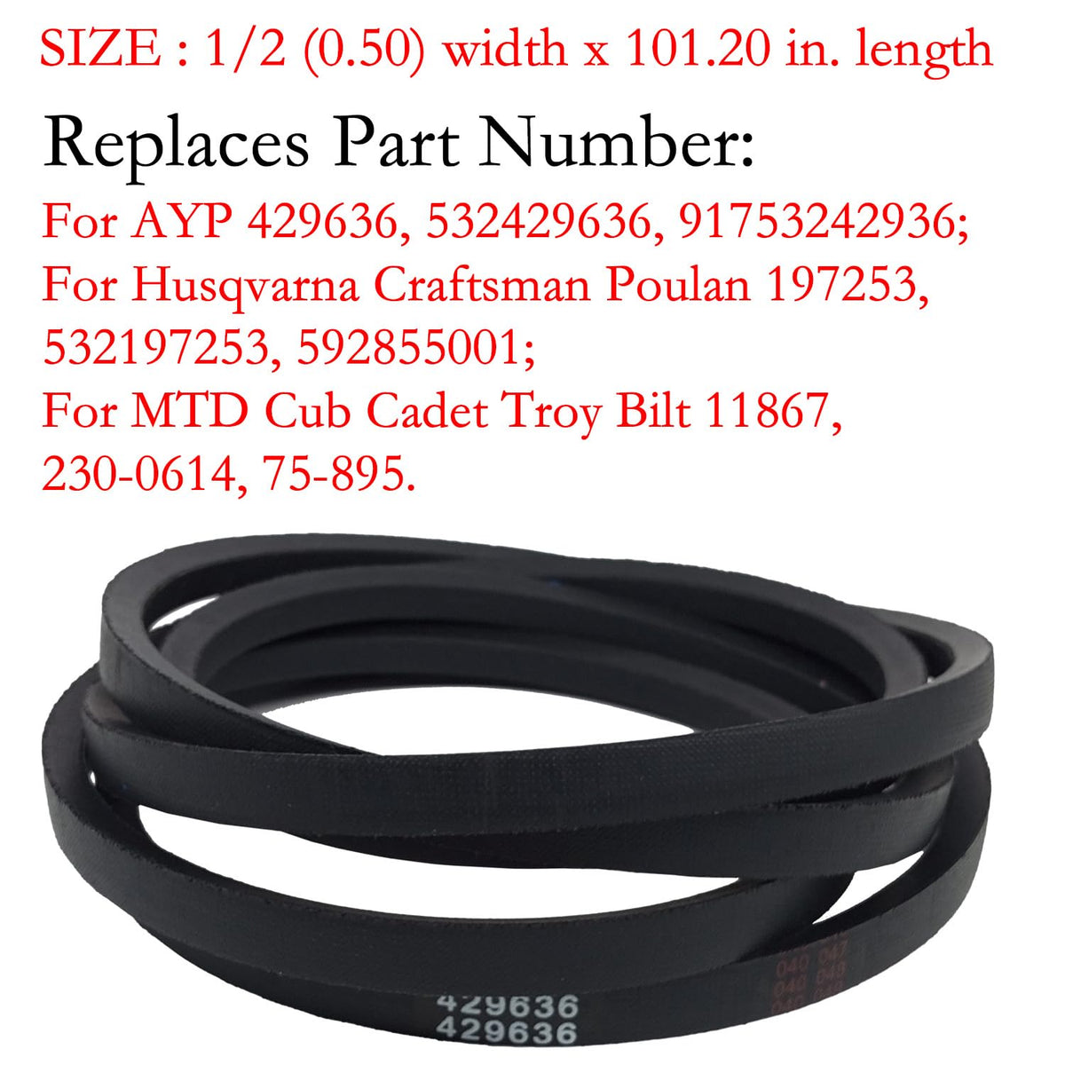RTPOWER aramid cord belt construction ensures durable strength