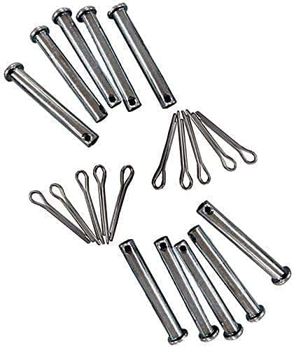 RTPOWER shear pin 10-pack for snowthrower fitment with reliable replacement