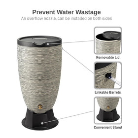 RTS Home Accents brass spigot close-up shows durable water access.