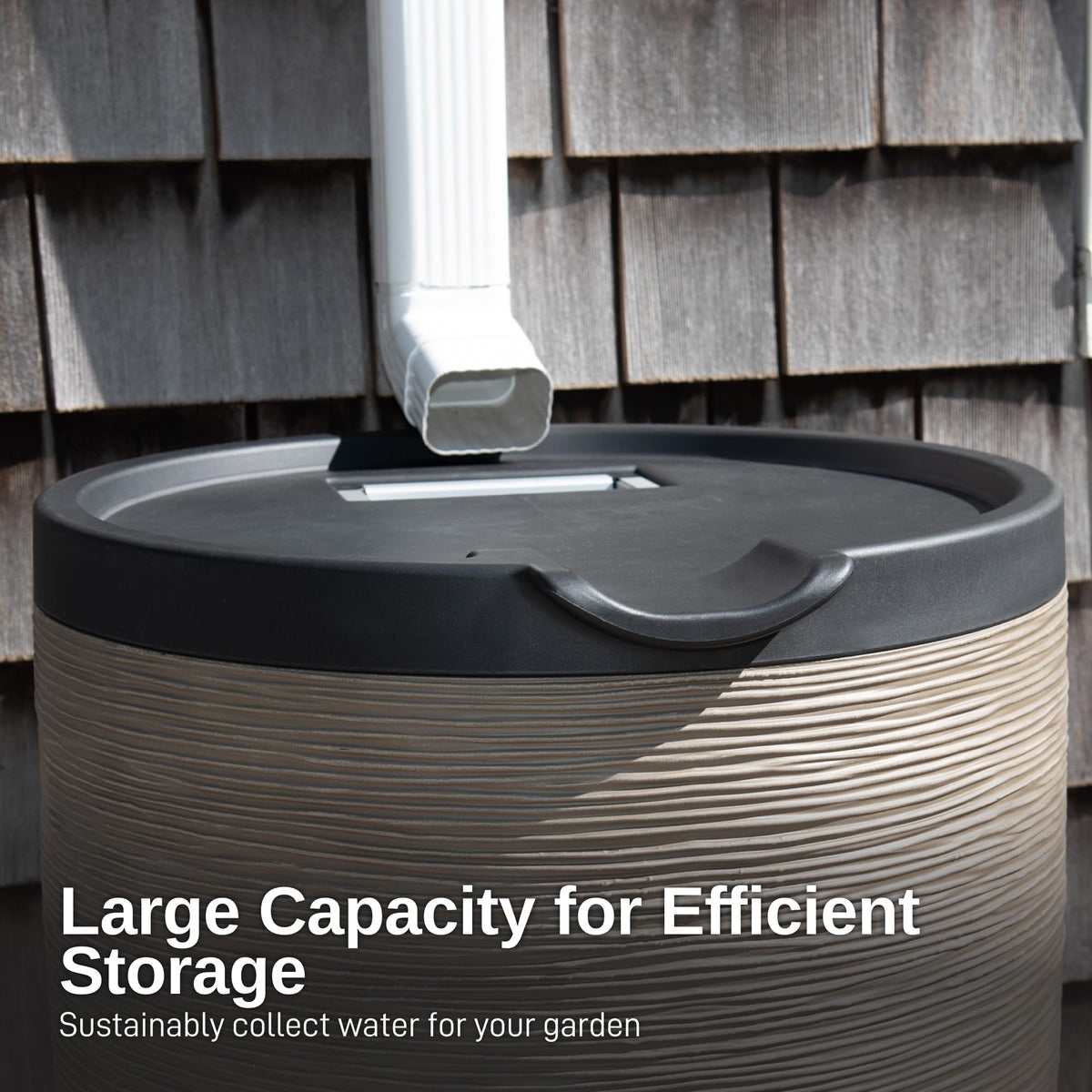 RTS Newport rain barrel screen kit keeps debris out