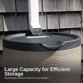 RTS Newport rain barrel screen kit keeps debris out