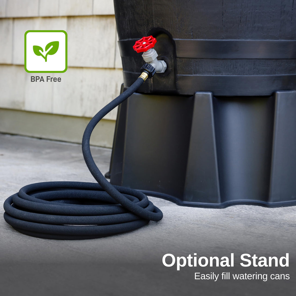 RTS Home Accents overflow outlet image illustrating safe water redirection during rains.