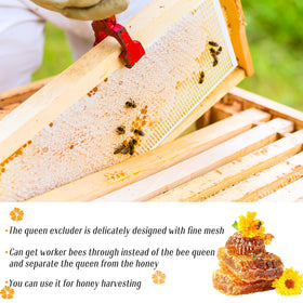 Rtteri 10-frame excluder compatible with most hives for efficient harvest.