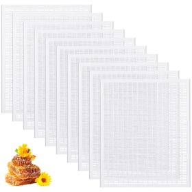 Rtteri 10-frame queen excluder pack in white, ready for hive setup and honey harvest.