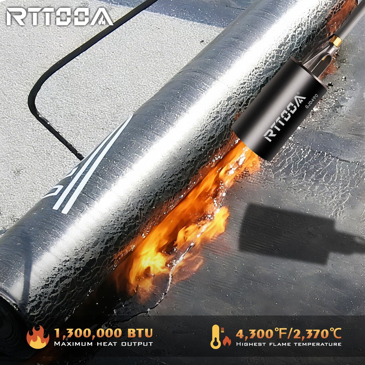RTTOOA 1lb cylinder adapter enabling portable fuel options for field tasks