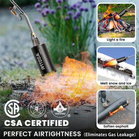 RTTOOA turbo trigger igniter for quick, reliable flame ignition